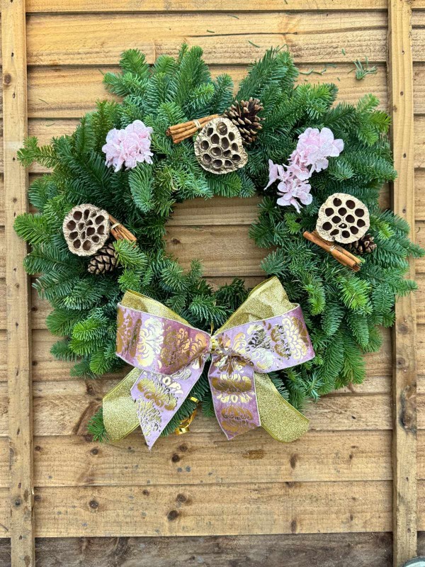 Pink Blossom Wreath