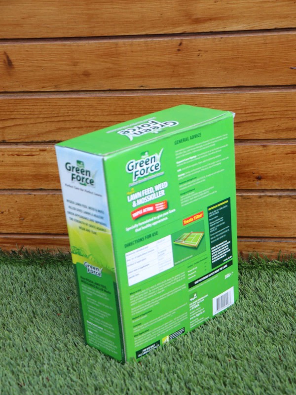 Greenforce lawn feed weed & mosskiller 3kg
