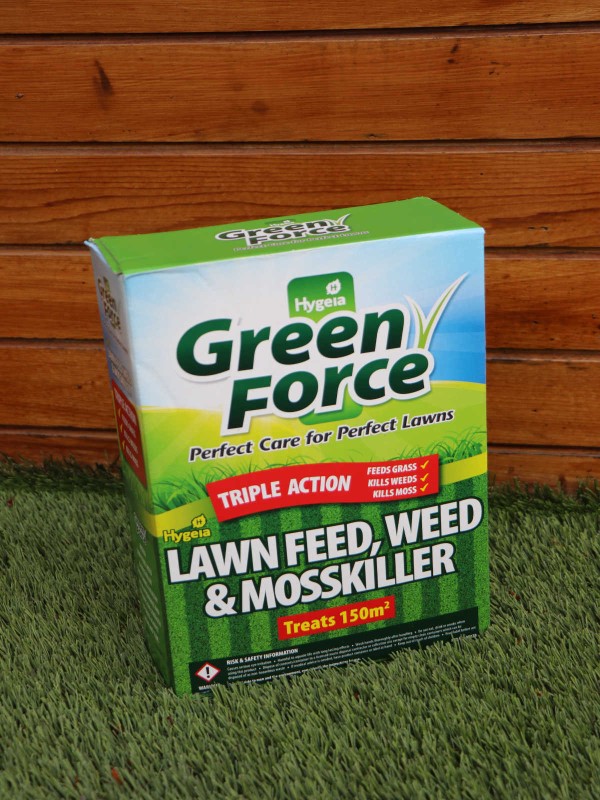 Greenforce lawn feed weed & mosskiller 3kg