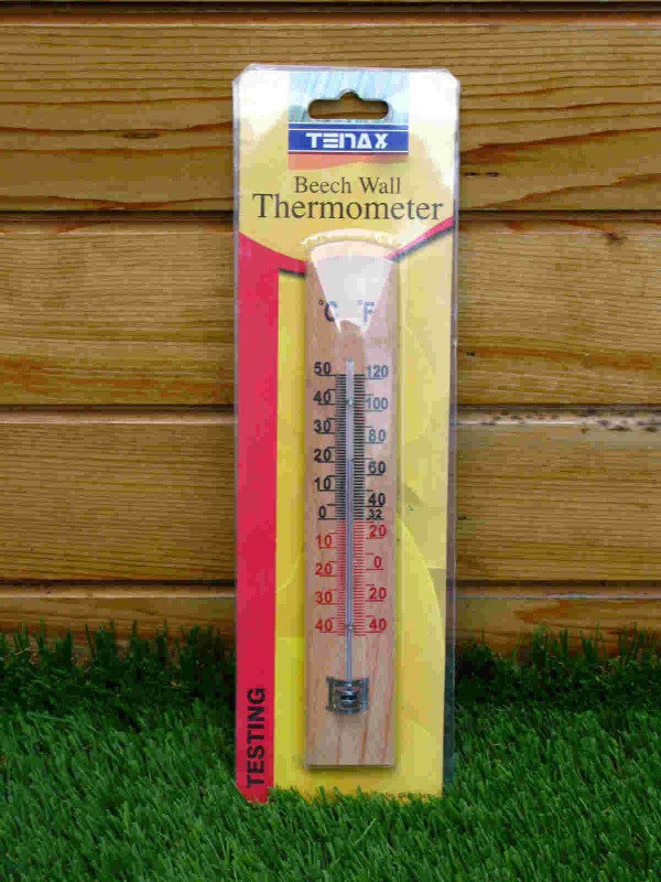 Beech Wall Thermometer