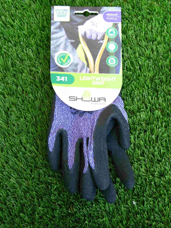 Lilac Lightweight Grip Gloves