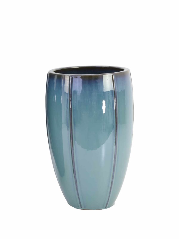 Wave Blue Tall Vase Medium