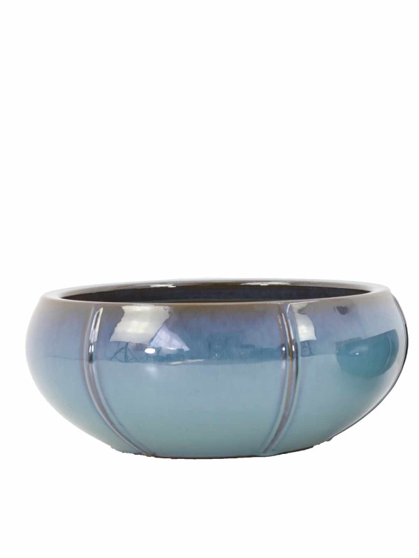 Wave Blue Bowl Large