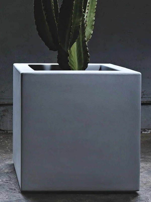 Cube Pot Anthracite 45cm - Modular