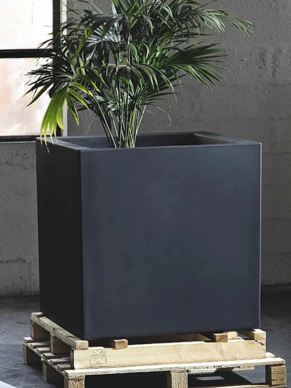 Cube Pot Anthracite 85cm - Modular