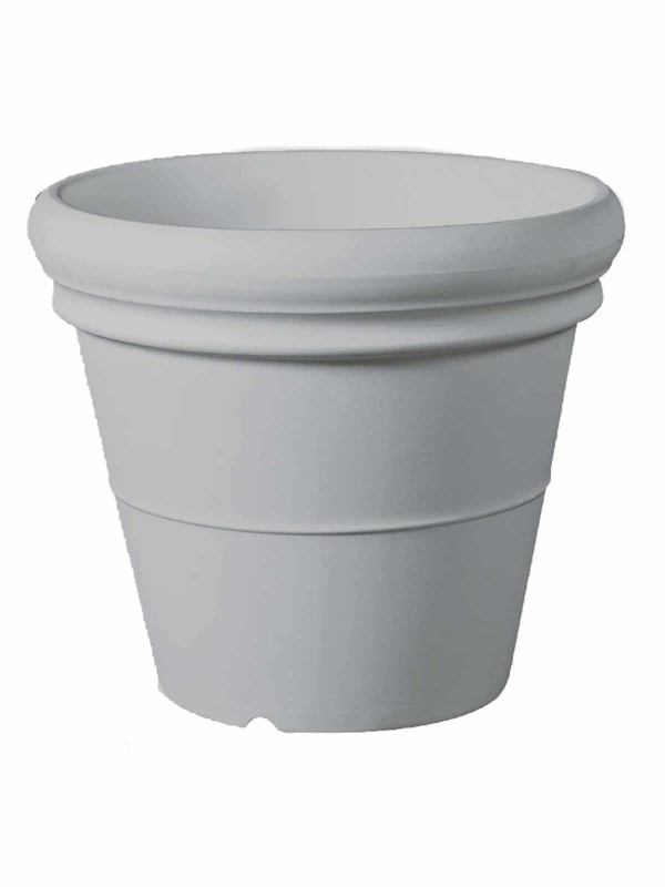 Round Pot Greystone 100cm