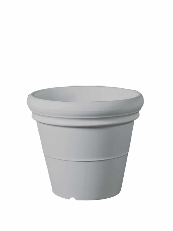 Round Pot Greystone 55cm