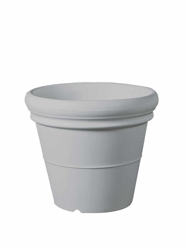 Round Pot Greystone 65cm