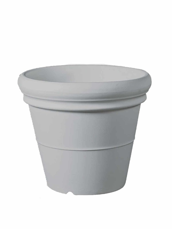 Round Pot Greystone 75cm