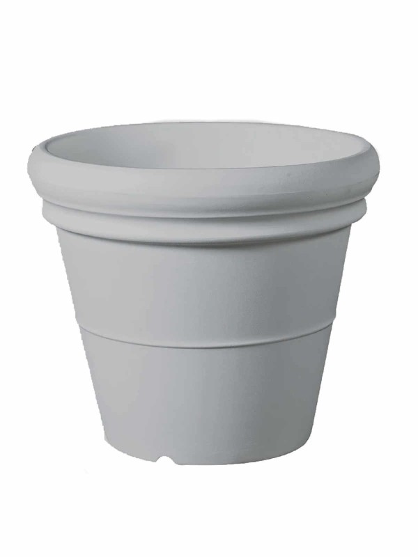 Round Pot Greystone 80cm